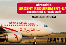 air arabia jobs 2018