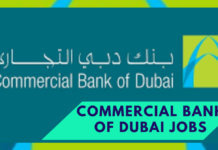 Latest Commercial Bank of Dubai CBD Jobs 2020