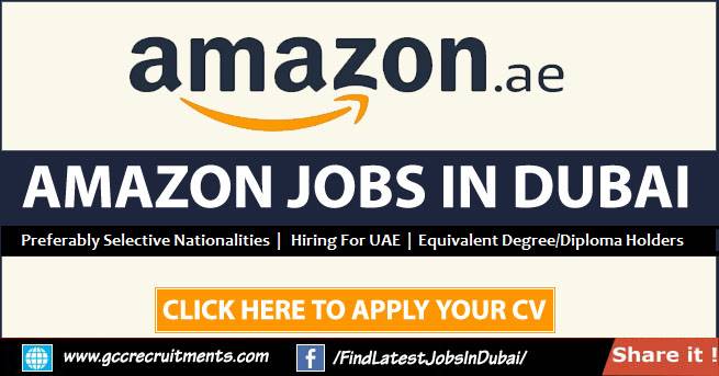 Amazon Careers in Dubai 2023 Jobs Across UAE