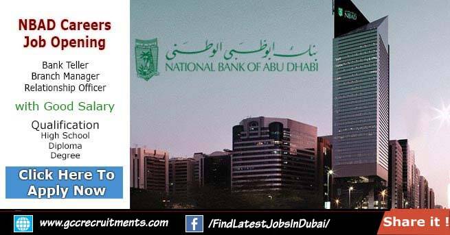 NBAD Careers in Abu Dhabi UAE 2021 Job Openings