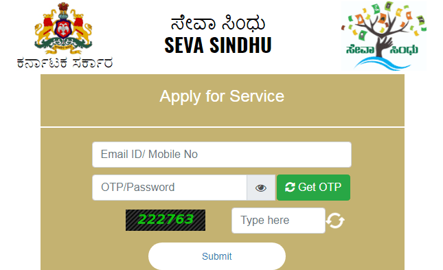 How to register in the Seva Sindhu portal?