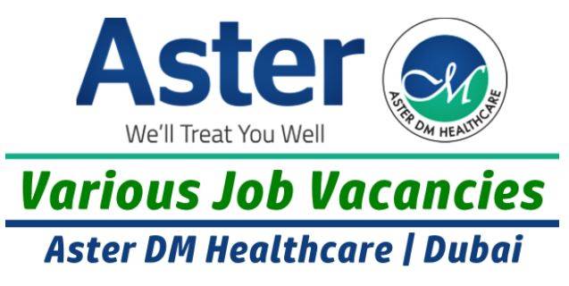 Aster Hospital Jobs Dubai