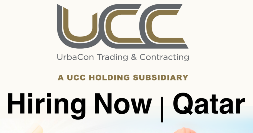 UCC Company Qatar Careers & Job Vacancies 2023