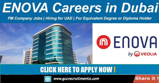 ENOVA Careers in Dubai Facilities Management Jobs in UAE 2022