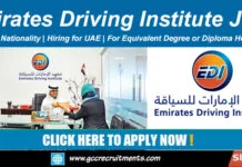 Emirates Driving Institute Careers in Dubai: Latest EDI Jobs 2026