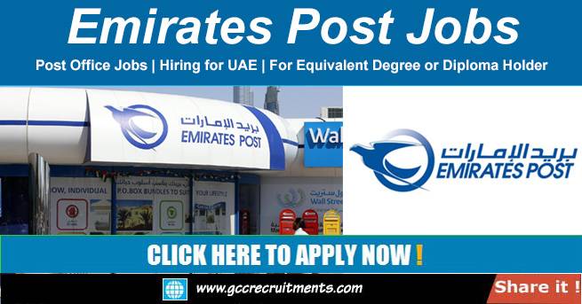 Emirates Post Careers in Dubai Post Office Jobs in UAE