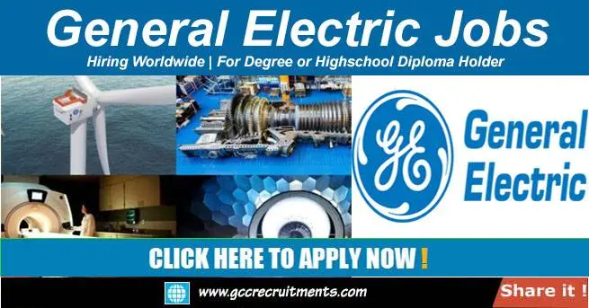 General Electric Careers in Dubai