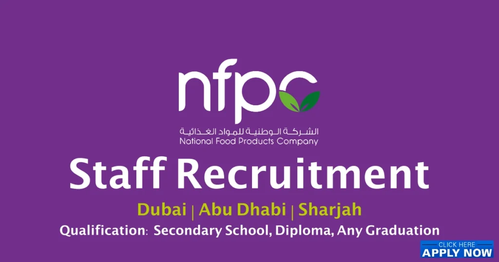 National Food Products Company Careers NFPC UAE Jobs 2024