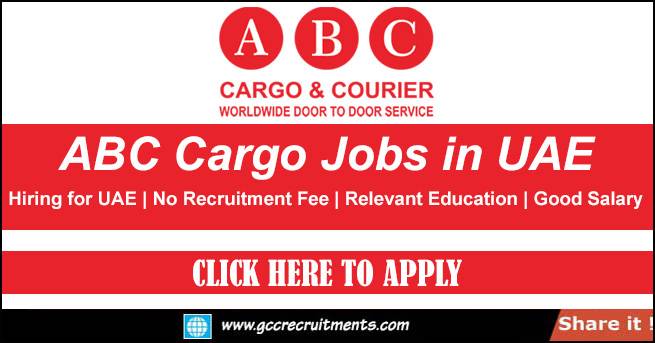 ABC Cargo & Courier UAE Job Vacancies 2023