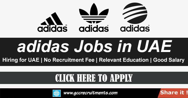 Asalto Célula somatica Miniatura Adidas Careers in Dubai UAE New Openings 2023 - GCCRecruitments