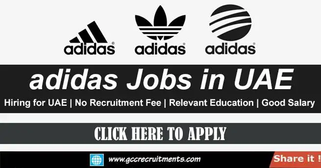 Answer the phone Museum privacy Adidas Careers in Dubai UAE New Openings 2023 - GCCRecruitments