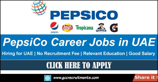 PepsiCo Careers in Dubai