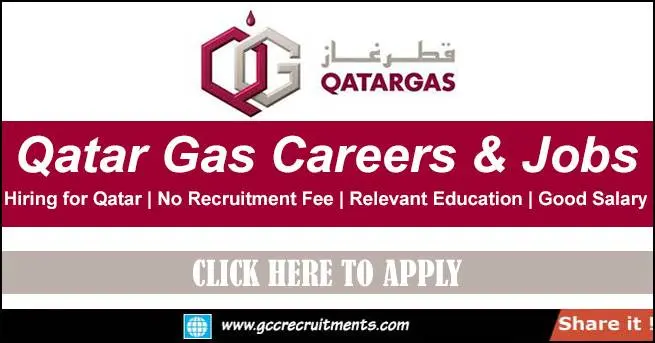 Qatar Gas Careers 2025: Oil & Gas Jobs in Qatar