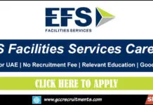 EFS Facilities Services Group Careers: Job Openings in Dubai