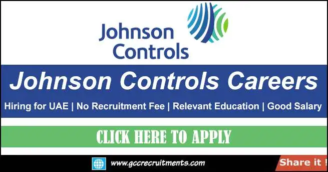 Johnson Controls Careers in Dubai 2023 Job Vacancies UAE