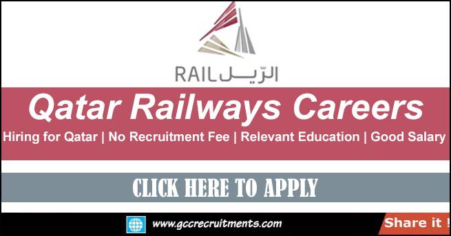 Qatar Rail Careers 2022 Qatar Railways Jobs Apply Now