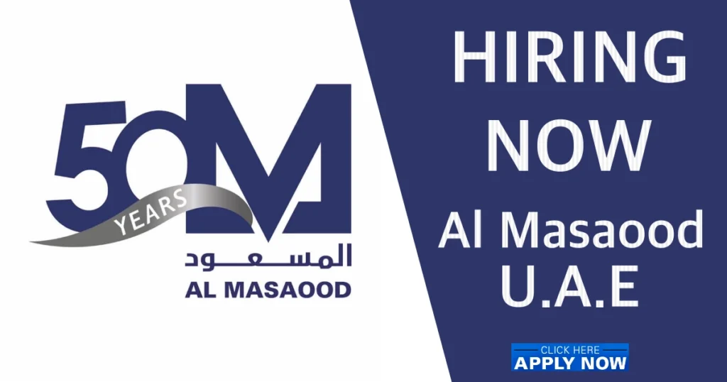 Al Masaood Careers in Abu Dhabi, Job Vacancies UAE 2024