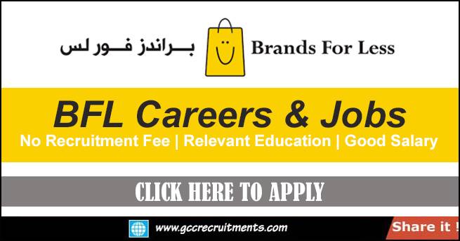 Brands For Less Job Vacancies in Dubai