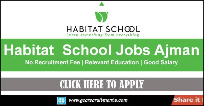 Habitat School Jobs in Ajman