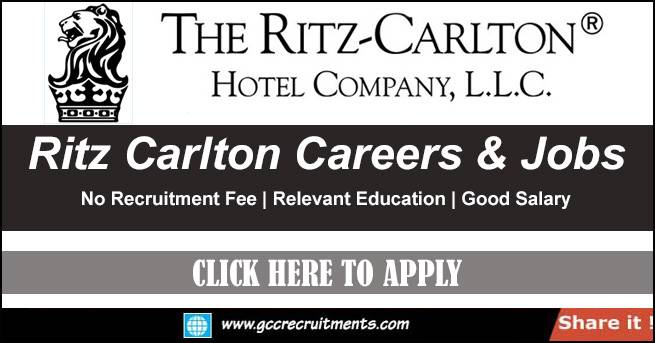 Ritz Carlton Careers in Dubai Hotel Openings UAE
