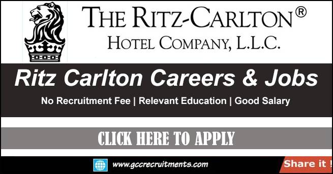 Ritz Carlton Careers in Dubai