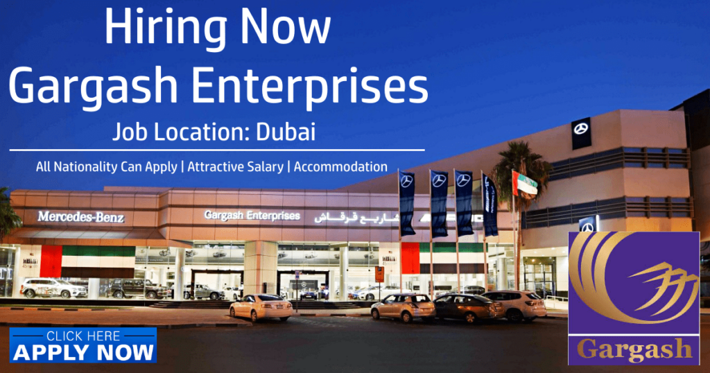 Gargash Enterprises Careers in Dubai UAE 2022