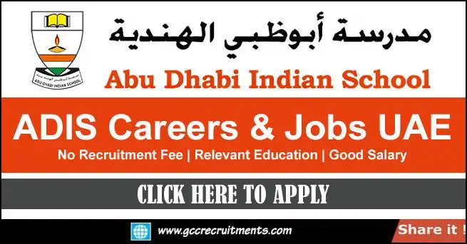 Abu Dhabi Indian School Careers 2023 Teaching Jobs UAE
