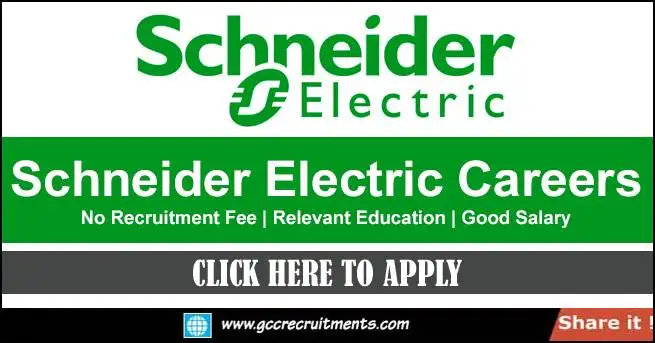 Schneider Electric Careers In Dubai UAE 2022