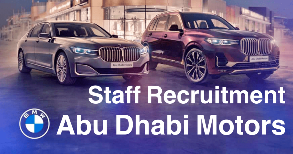Abu Dhabi Motors (BMW) Jobs
