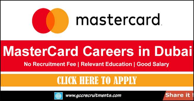 MasterCard Careers in Dubai UAE Job Openings 2022