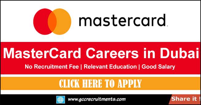 MasterCard Careers in Dubai