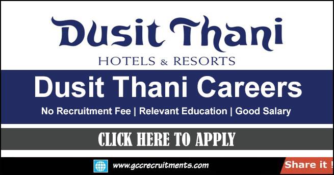 Dusit Thani Careers in Dubai