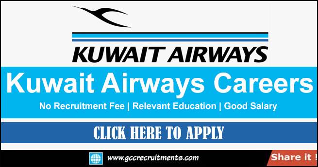 Kuwait Airways Careers in Middle East 2022