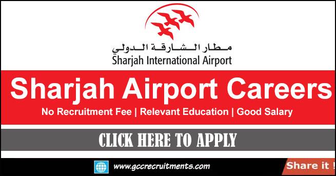 Sharjah Airport Careers in UAE Jobs Opportunities 2023