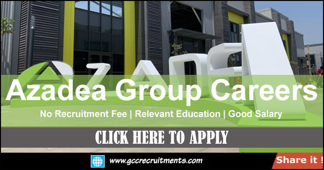 Azadea Group Careers in Dubai Hiring for UAE