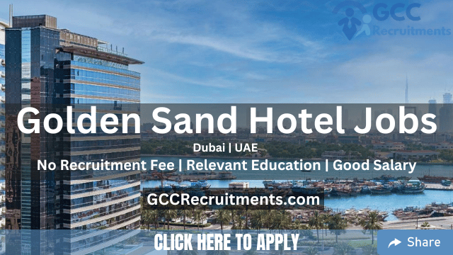Golden Sands Hotel Apartments Careers in Dubai