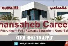 Khansaheb Careers in Dubai 2026: New Job Openings in UAE