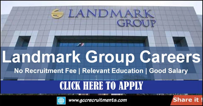 Landmark Group Jobs in Dubai New Vacancies