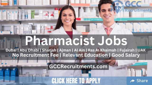 Pharmacist Jobs in Dubai, Abu Dhabi, Sharjah UAE (April 2024 ...