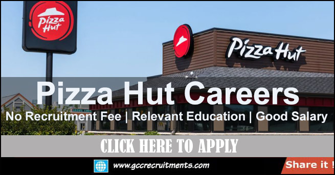 Pizza Hut Careers in Dubai Job Openings