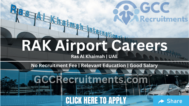 RAK Airport Careers 2023 Latest Vacancies at Airport UAE
