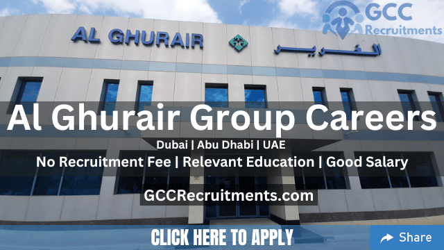 Al Ghurair Careers in Dubai