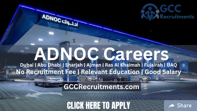 ADNOC Careers in Abu Dhabi Oil Company Jobs 2024