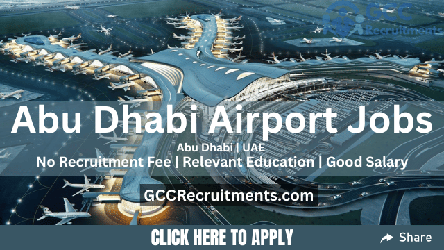 Abu Dhabi International Airport Careers Vacancies in UAE