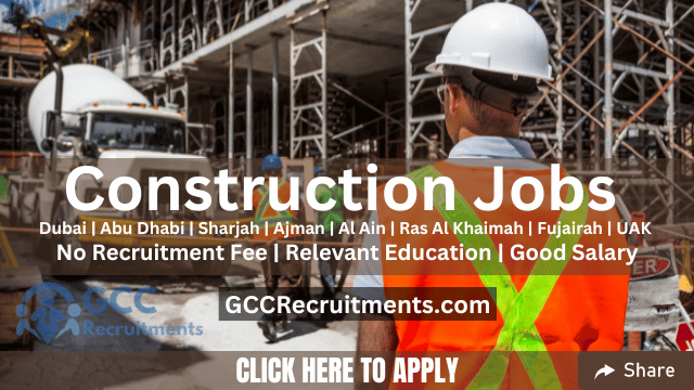 Construction Jobs in Dubai