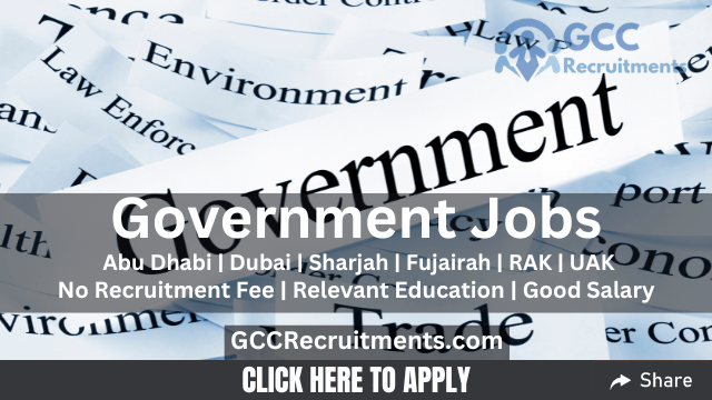 Government Jobs in Dubai