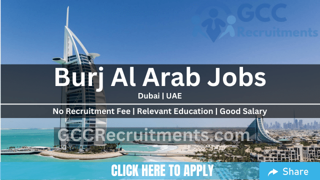 Burj Al Arab Careers in UAE Jobs Vacancy