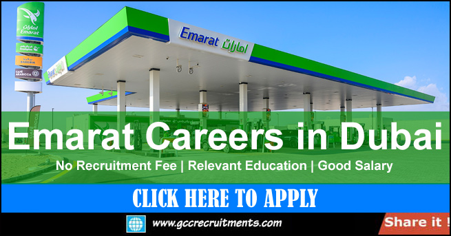 Emarat Careers in Dubai