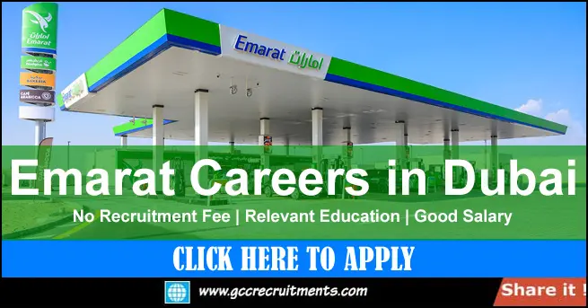 Emarat Careers in Dubai