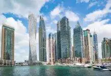 high rise buildings of dubai